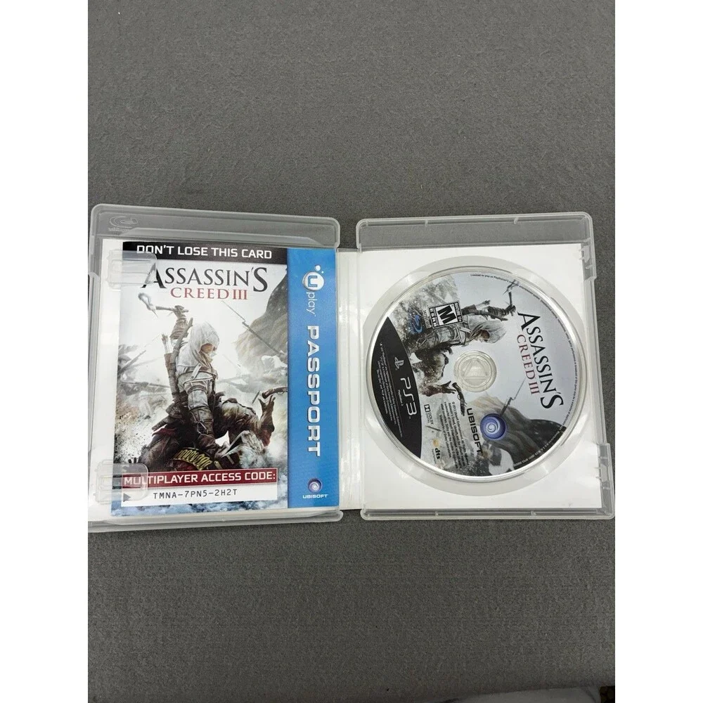 Assassin's Creed III Sony PlayStation 3 PS3 CIB Excellent Condition 🔥 Fast Ship